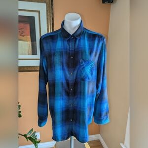 Vintage Boyfrend American Eagle Outfitter Blouse Size XL